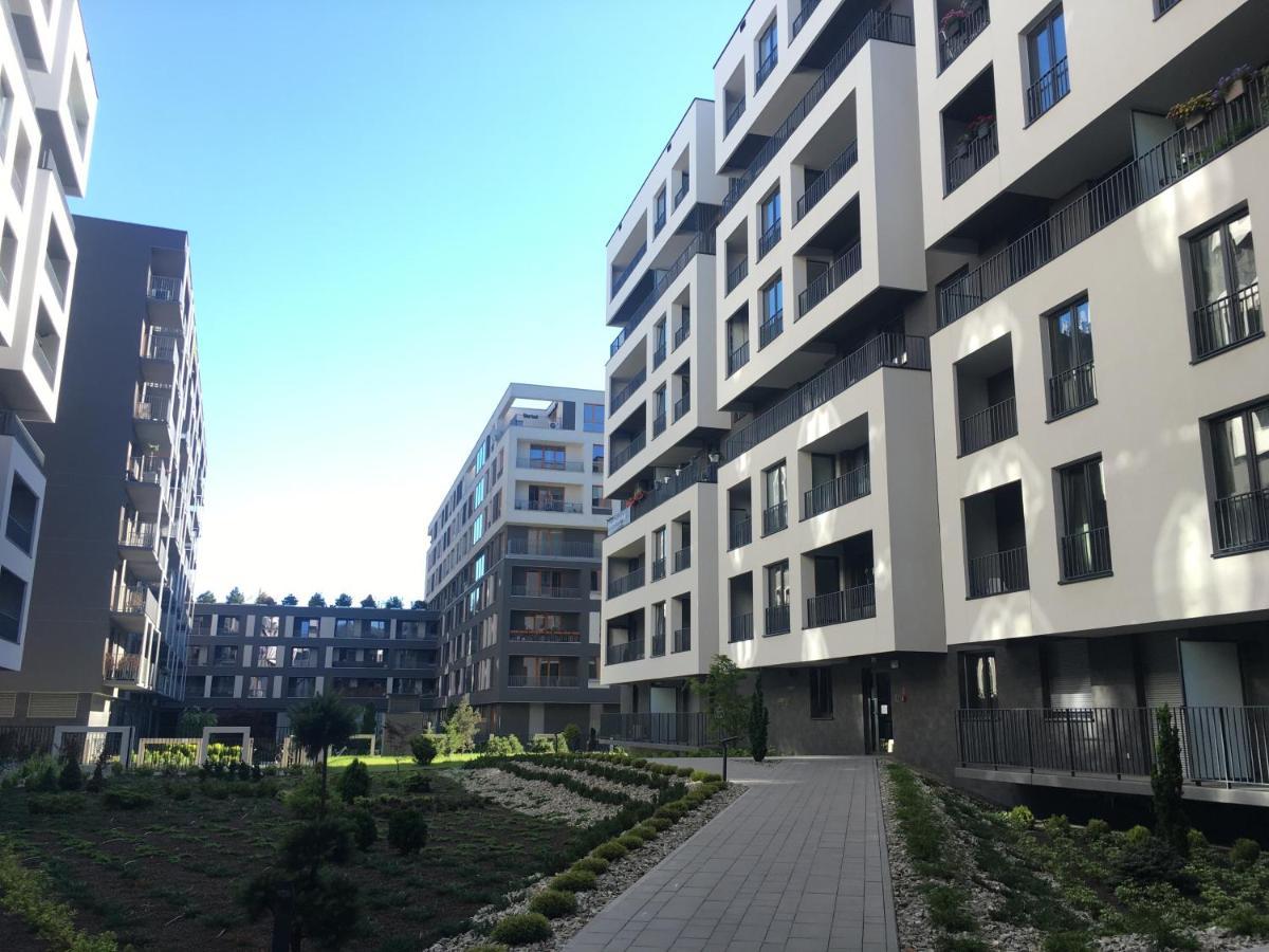 Krakow City Center Navyblue Luxury Apartment Luaran gambar
